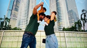 Nayanthara-Vignesh Shivan’s twins Uyir and Ulag are one, and that’s how they celebrated