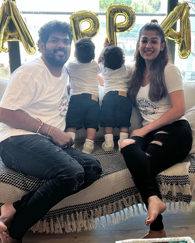 Nayanthara-Vignesh Shivan's twins