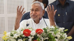 Nitsh Kumar in Patna