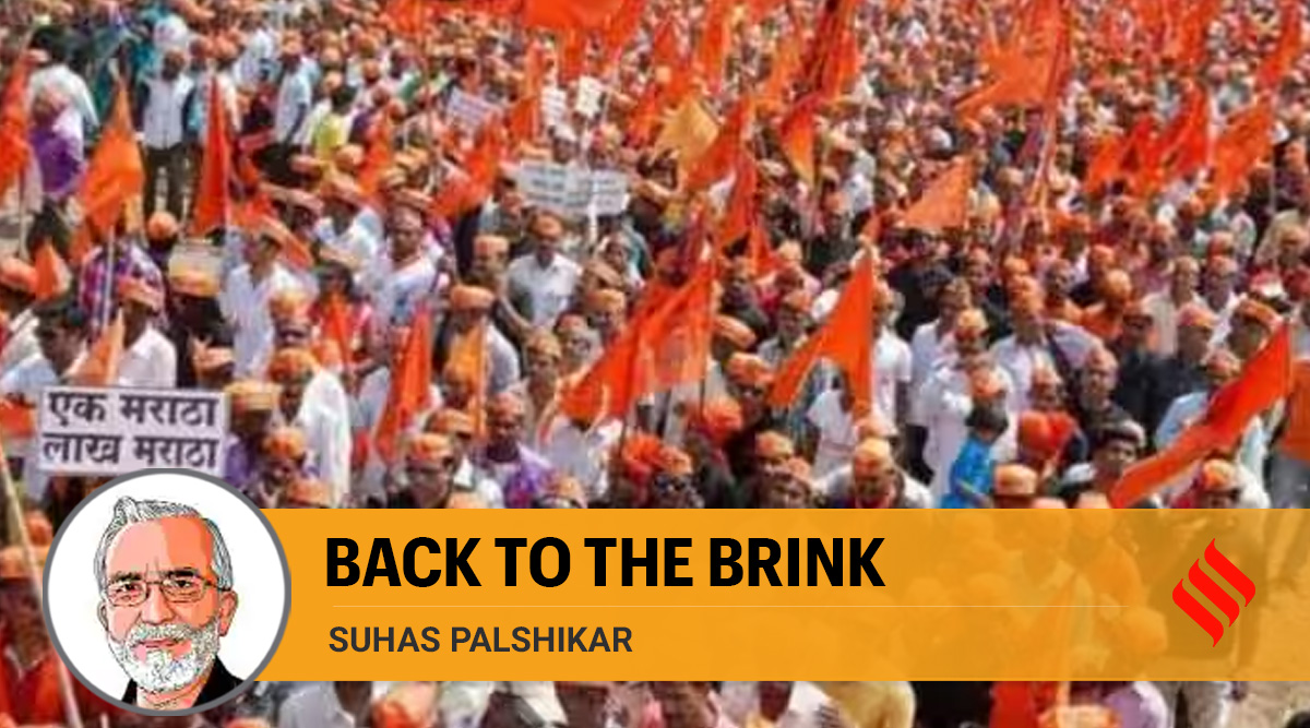 Suhas Palshikar writes on Maratha reservation row Maharashtra on