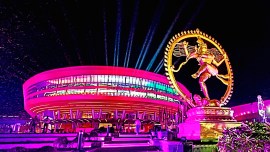 Nataraja statue at Bharat Mandapam