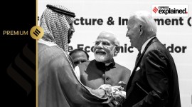 Prime Minister Narendra Modi with US President Joe Biden and Crown Prince and Prime Minister of Saudi Arabia Mohammed bin Salman bin Abdulaziz Al Saud during the G20 Summit 2023, in New Delhi, Saturday, Sept. 9, 2023.