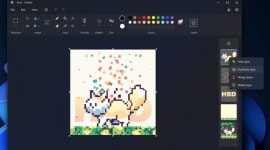 MS Paint layers | Paint transparent PNG | Paint app new features