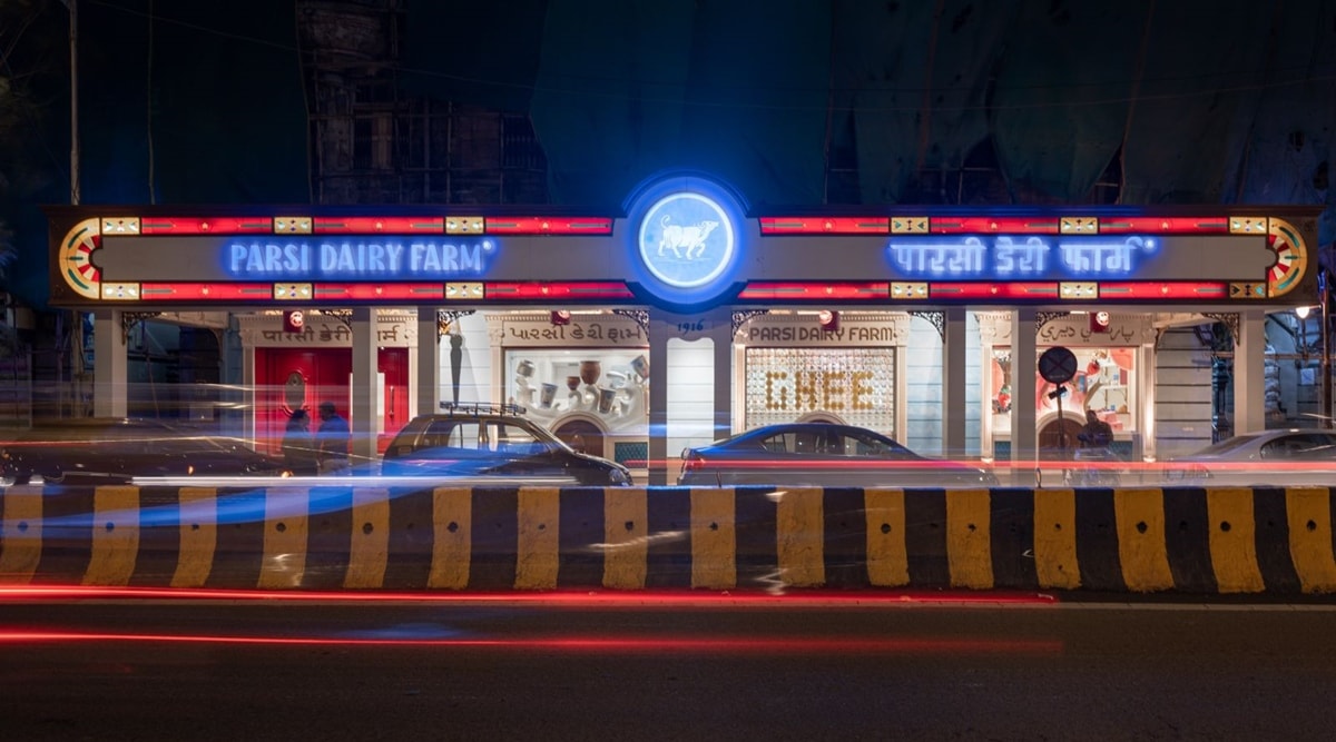 Around Town South Mumbai’s iconic 107yearold Parsi Dairy Farm dons