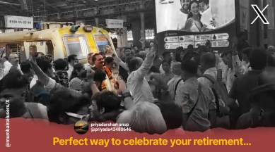 Passengers dance on Mumbai platform, give warm sendoff to train driver on his last day of work