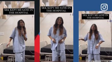Patient records herself dancing to Shah Rukh Khan's song from Jawan in hospital