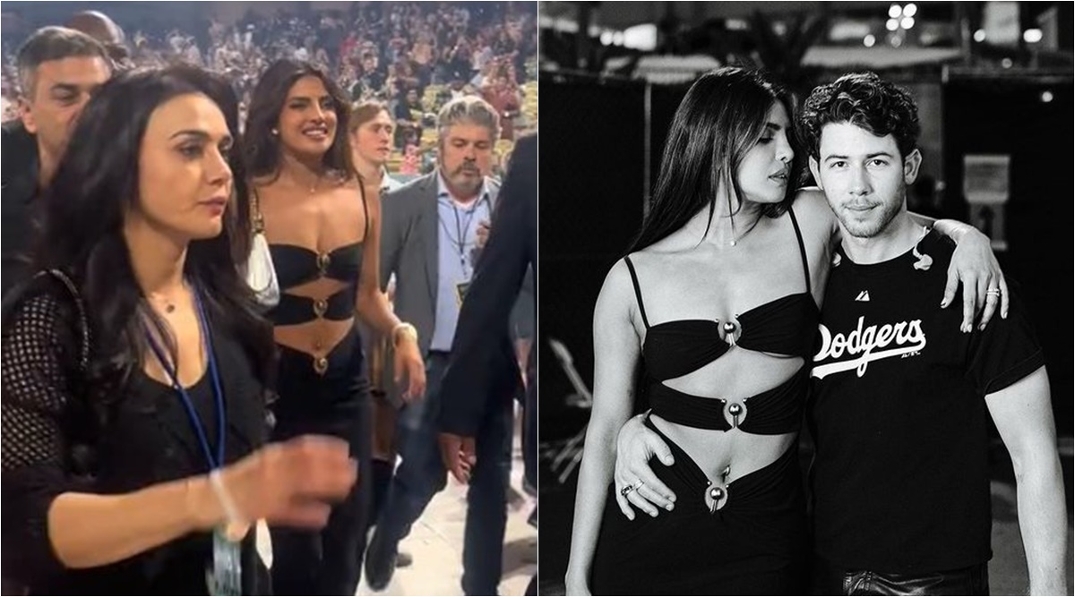 1200px x 667px - Priyanka Chopra turns into 'an amazing host' for Preity Zinta at Jonas  Brothers' concert, see photos and videos | Bollywood News - The Indian  Express