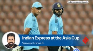 Asia Cup: India captain Rohit Sharma, right, and coach Rahul Dravid