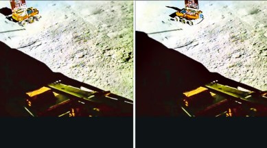 Chandrayaan-3 landing, vikram lander, Chandrayaan 3 moon mission, Chandrayaan 3 moon landing, Chandrayaan, Chandrayaan 3, ISRO, Indian Space Research Organisation (ISRO), India news, Indian express, Indian express India news, Indian express India