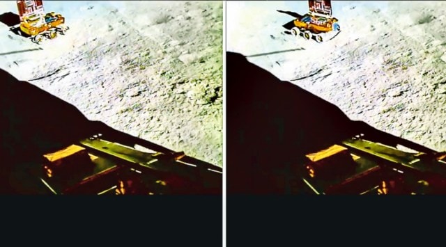 Chandrayaan-3 landing, vikram lander, Chandrayaan 3 moon mission, Chandrayaan 3 moon landing, Chandrayaan, Chandrayaan 3, ISRO, Indian Space Research Organisation (ISRO), India news, Indian express, Indian express India news, Indian express India