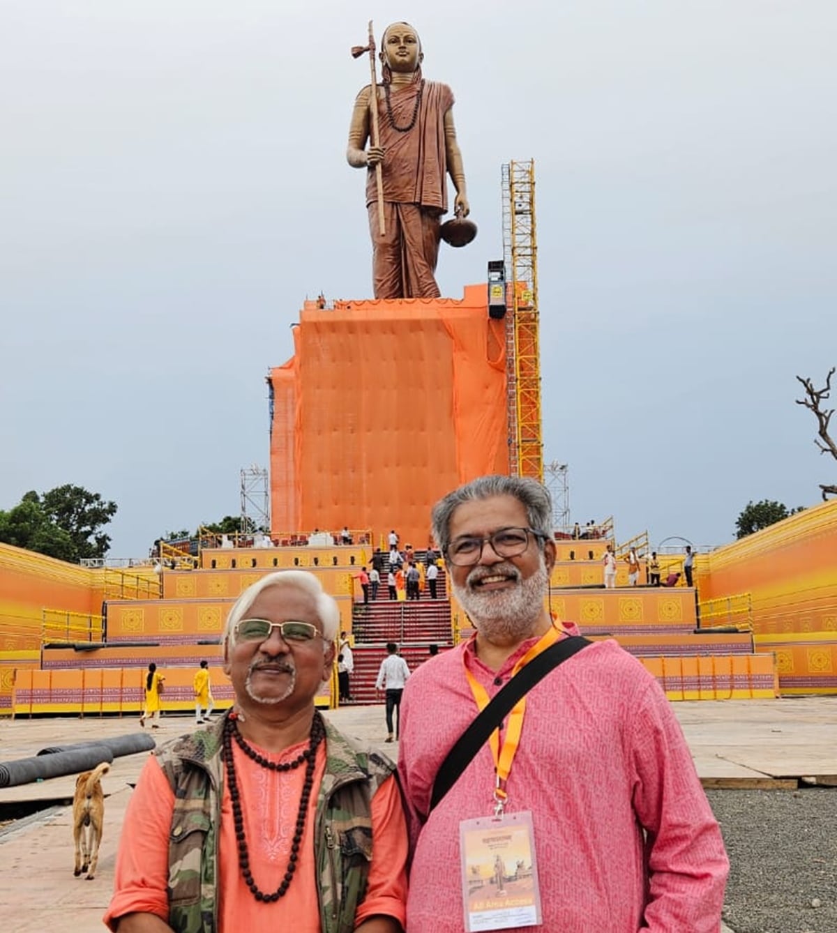 Madhya Pradesh Cm Unveils 108 Ft Statue Of Adi Shankaracharya In