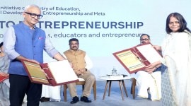 education ministry, skill development ministry join; letters of intent signed among Meta and NIESBUD, AICTE and CBSE