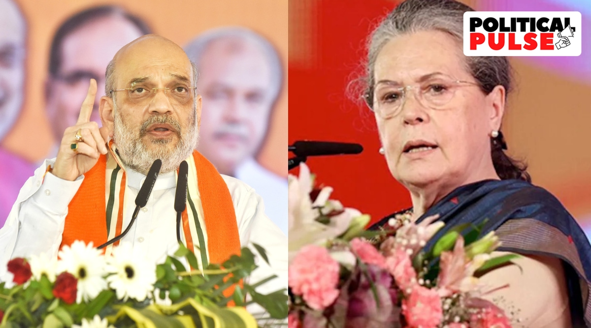 Sonia Gandhi, Amit Shah to battle it out in Hyderabad on Telangana merger  day ahead of polls | Political Pulse News - The Indian Express