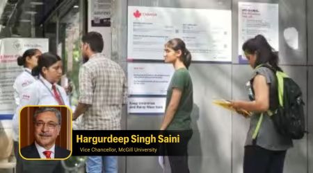 Speaking to The Indian Express, Saini said that while he cannot comment on the political side of the situation, his current focus is on providing support to Indian students in his university in every way possible.