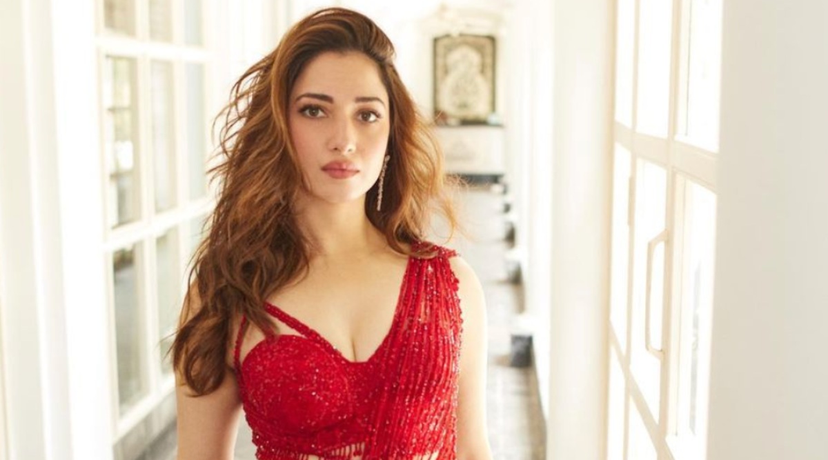 Tamil Padam Nadigai Tamanna Sex - Tamannaah Bhatia gets irked as fan asks when she is getting married, watch  video | Tamil News - The Indian Express