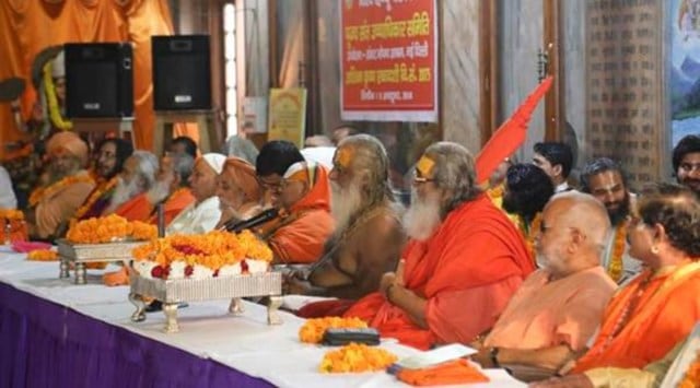 Ram temple opening, Ram Mandir construction, VHP meeting, Vishwa Hindu Parishad ayodhya meeting, consecration ceremony of deity, sanctum sanctorum, construction Ram temple, indian express news