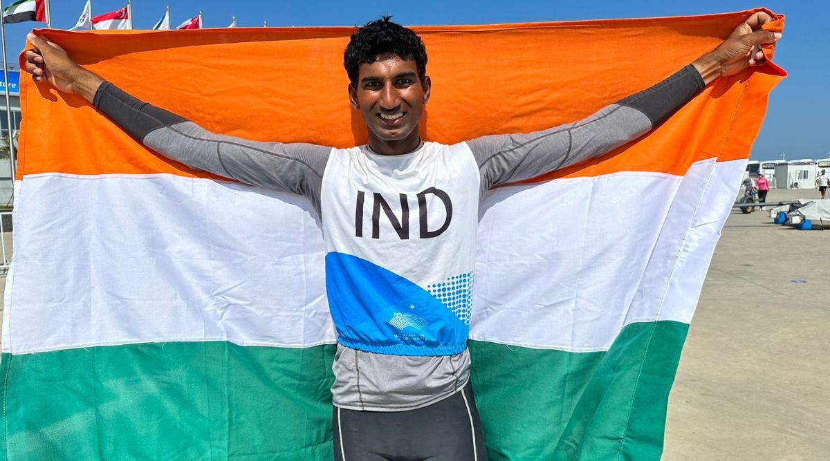 Vishnu Saravanan follows in his father's footsteps, wins ICLA 7 medal at  Asian Games | Asian-games News - The Indian Express