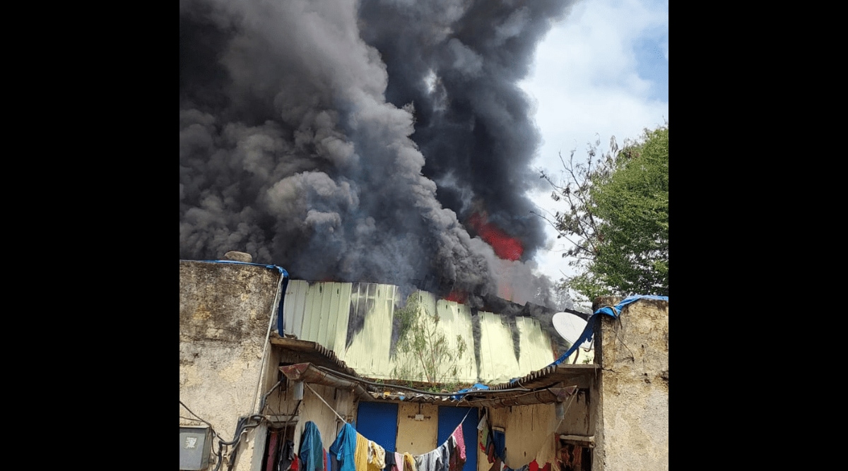 Pune Wadgaon Sheri fire