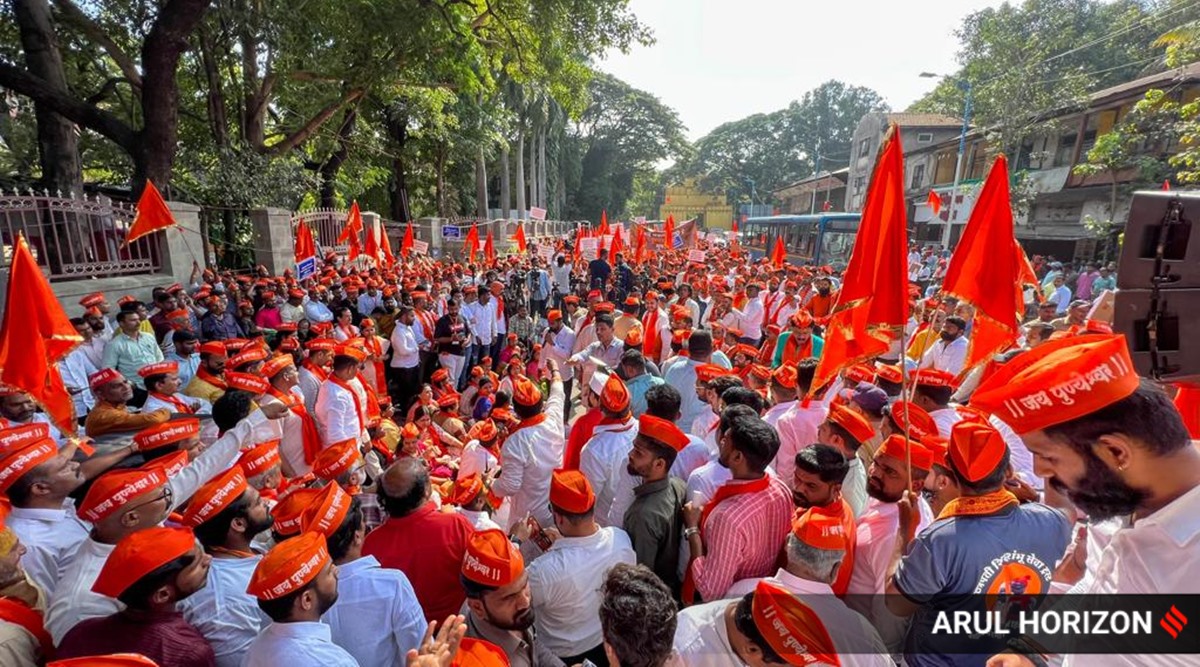 PMC staff union protests after BJP MLA Nitesh Rane uses ‘foul language ...