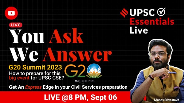 upsc live on g20