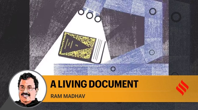 Constitution ram madhav