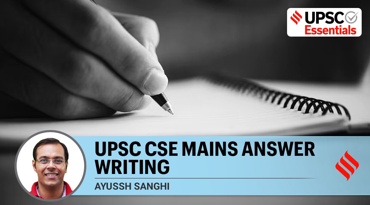 UPSC Mains 2023 | Expert Talk: How to ace Answer Writing, tells Ayussh ...