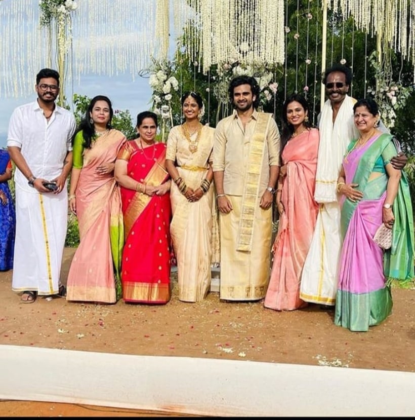 Ashok Selvan, Keerthi Pandian tie the knot in closeknit traditional