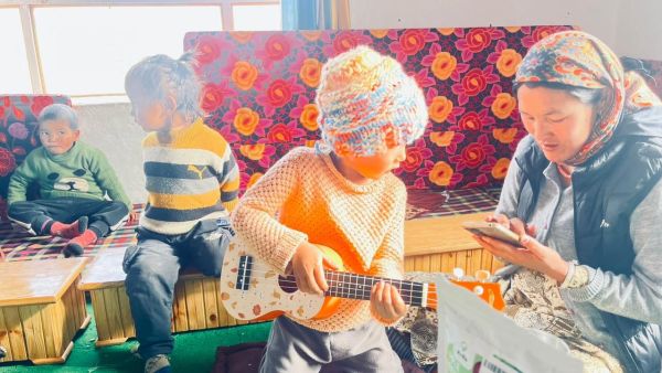 boarding school in world's highest village