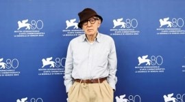 Filmmaker Woody Allen at Venice Film Festival.