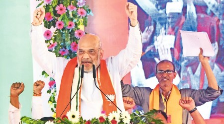 People of MP have  to choose between minority appeasement and tribal uplift: Shah