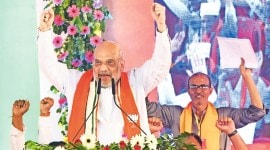 bhopal, Amit Shah, opposition Congress, Madhya Pradesh polls, Madhya Pradesh elections, India news, Indian express, Indian express India news, Indian express India