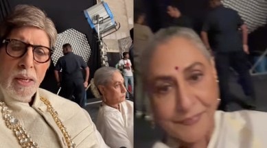 Jaya Lokhande Xxx - Amitabh Bachchan shares video with smiling Jaya Bachchan, granddaughter  Navya Naveli Nanda calls them 'cutest'. Watch | Bollywood News - The Indian  Express