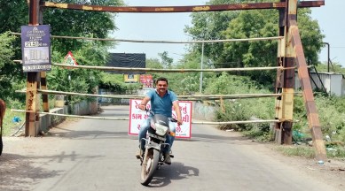 Rajkot underbridge shut, Rajkot underbridge repairing work, Rajkot Municipal Corporation, Rajkot polic, traffic disruption in Rajkot, indian express news