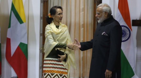 aung san suu kyi, modi, myanmar