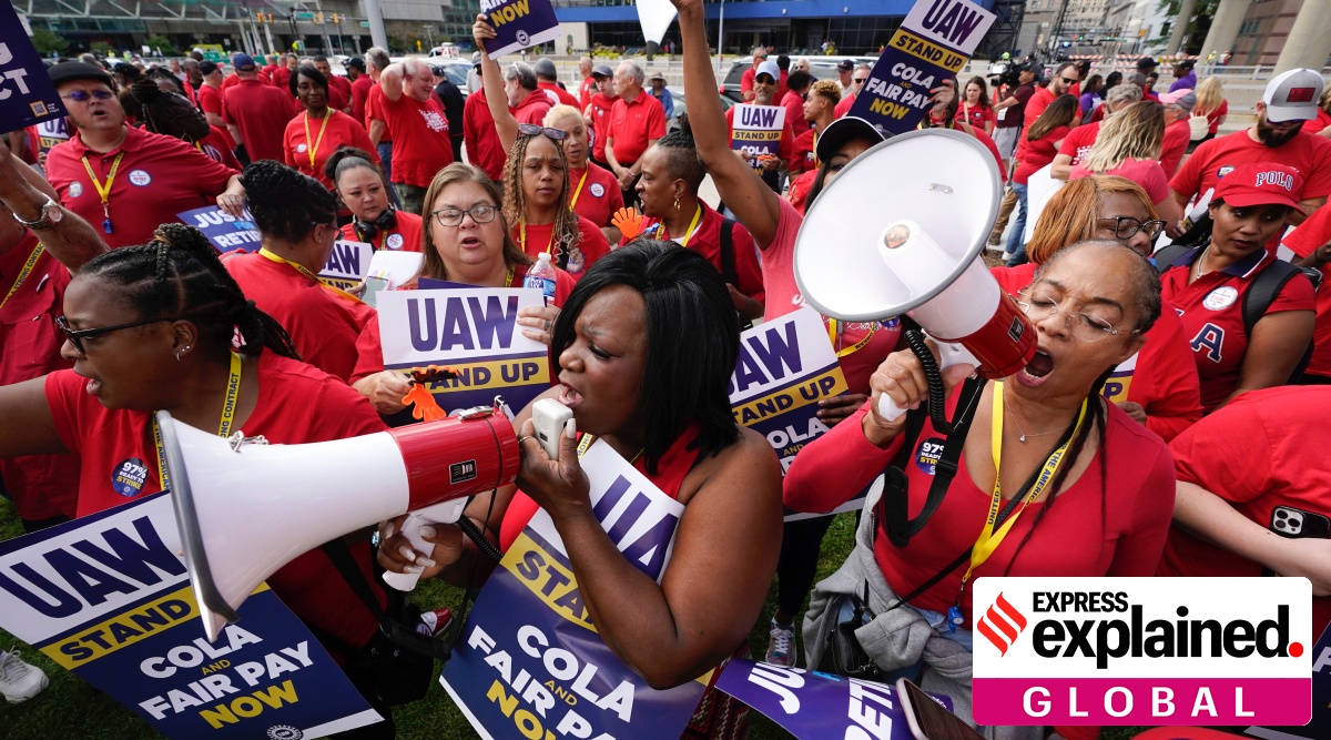 auto workers strike in usa