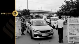 Delhi police's carcade reherssals