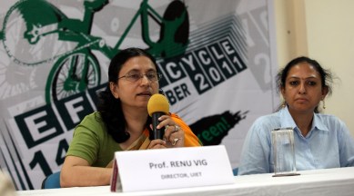 Punjab university news, Punjab university vice chancellor interviews, Prof Renu Vig express interview, Panjab University student polls,chandigarh news, pu election, pu short-term courses, PU Technical courses, robotics, artificial intelligence, indian express news