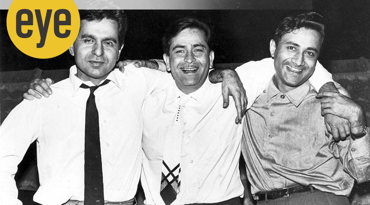 dev anand, raj kapoor, dilip kumar