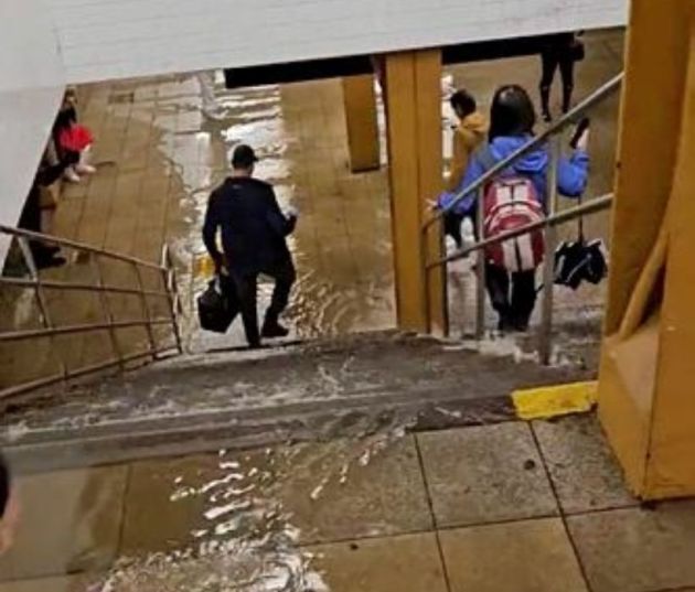Chaos in New York as torrential rain triggers flash floods | World News ...