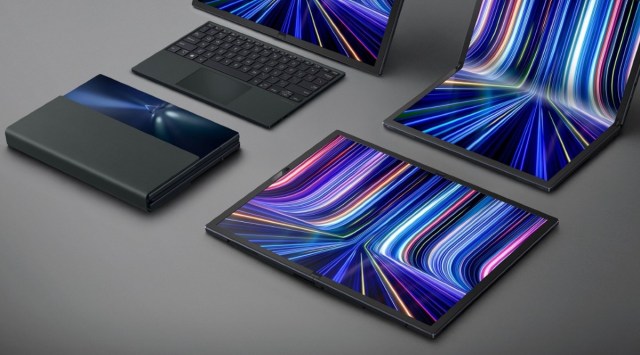 Foldable laptops