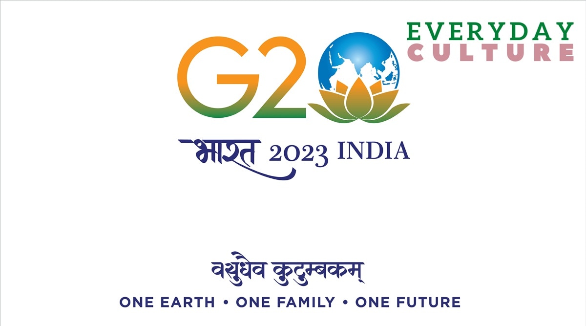 India's G20 logo and theme.