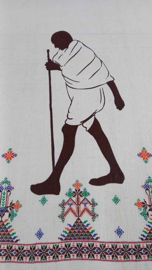 gandhi jayanti, swaraj, art exhibition, mahatma gandhi