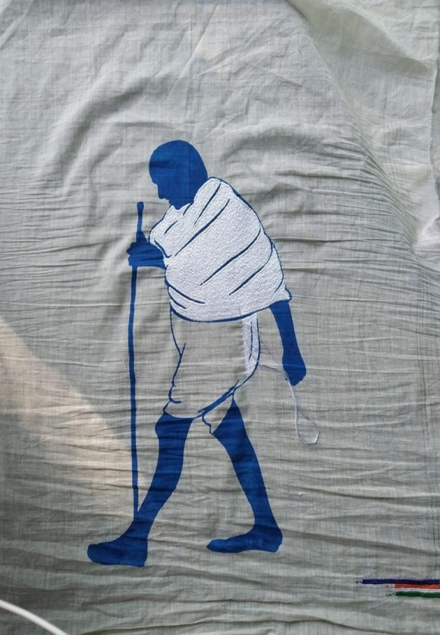 gandhi jayanti, swaraj, art exhibition, mahatma gandhi