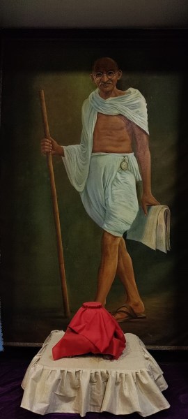 Gandhi Bhavan Pune mahatma gandhi ashes
