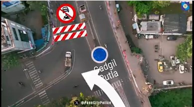 Ganesh festival Pune traffic diversions