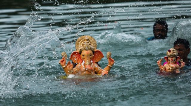 Mumbai ganpati visarjan