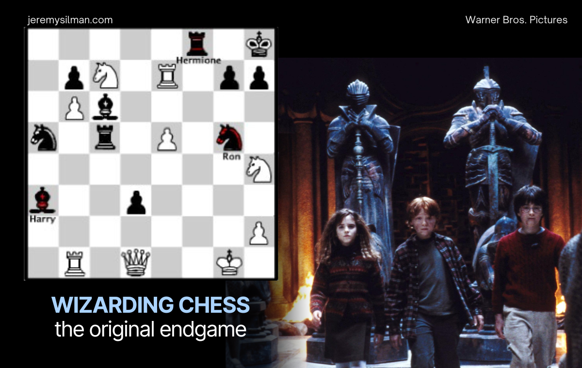 The Actual Chess Endgame in the Harry Potter and the Sorcerer's Stone Movie  - The-Leaky-Cauldron.org