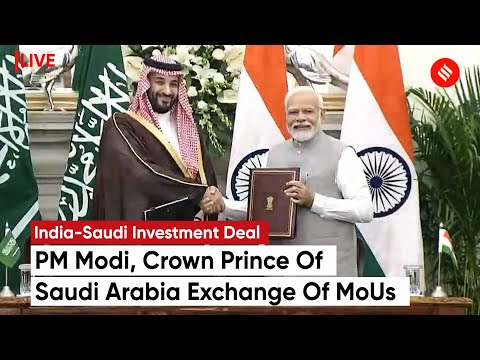 Pm Modi Live India And Saudi Arabia Strengthen Ties With Mous And ...