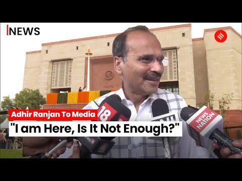 Adhir Ranjan Chowdhury Responds To Kharge And Rahul Gandhis Absence Adhir Ranjan Chowdhury Responds To Kharge And Rahul Gandhis Absence