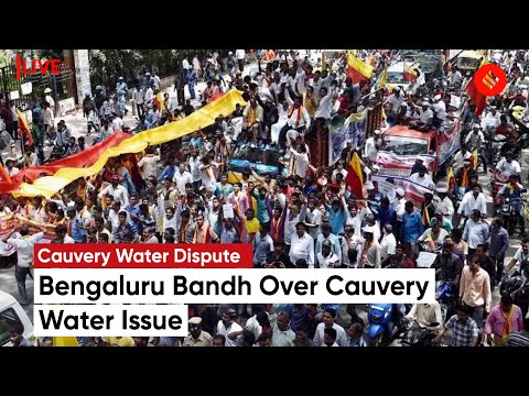 Bengaluru Bandh Over Cauvery Water Issue Farmers Association Members